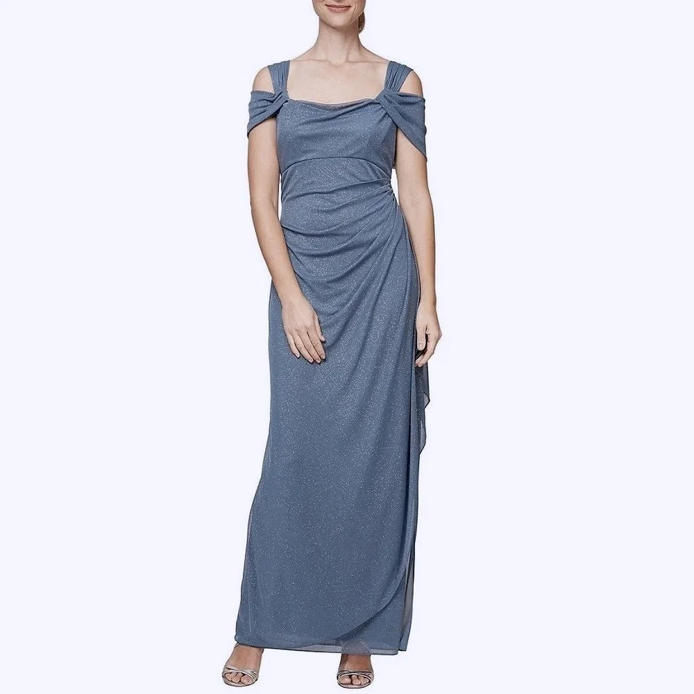 sexy night clubbing dress Plus Size Pearl Rhinestone Strapless Midi for Ultimate Part – Canary Houze elastic cuff Size:8/10 The Soft Blue Dress